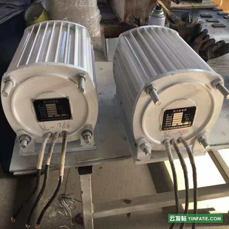 甘肃5KW低速永磁发电机各种电压支持定制